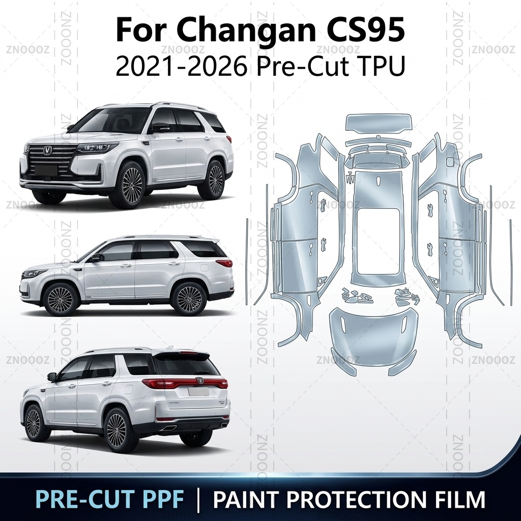Ppf Film Clear Gloss Tpu - Para Changan CS95 2021-2026, Película de