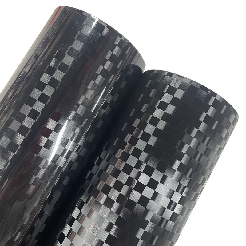 Car Wrap Film Matte Black - Rolo de filme de vinil forjado