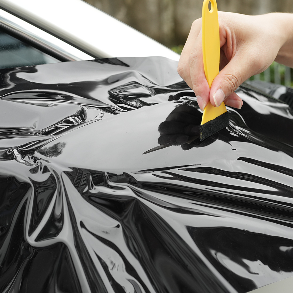 Car Wrap Film Matte Black - Adesivo de carro preto brilhante, filme