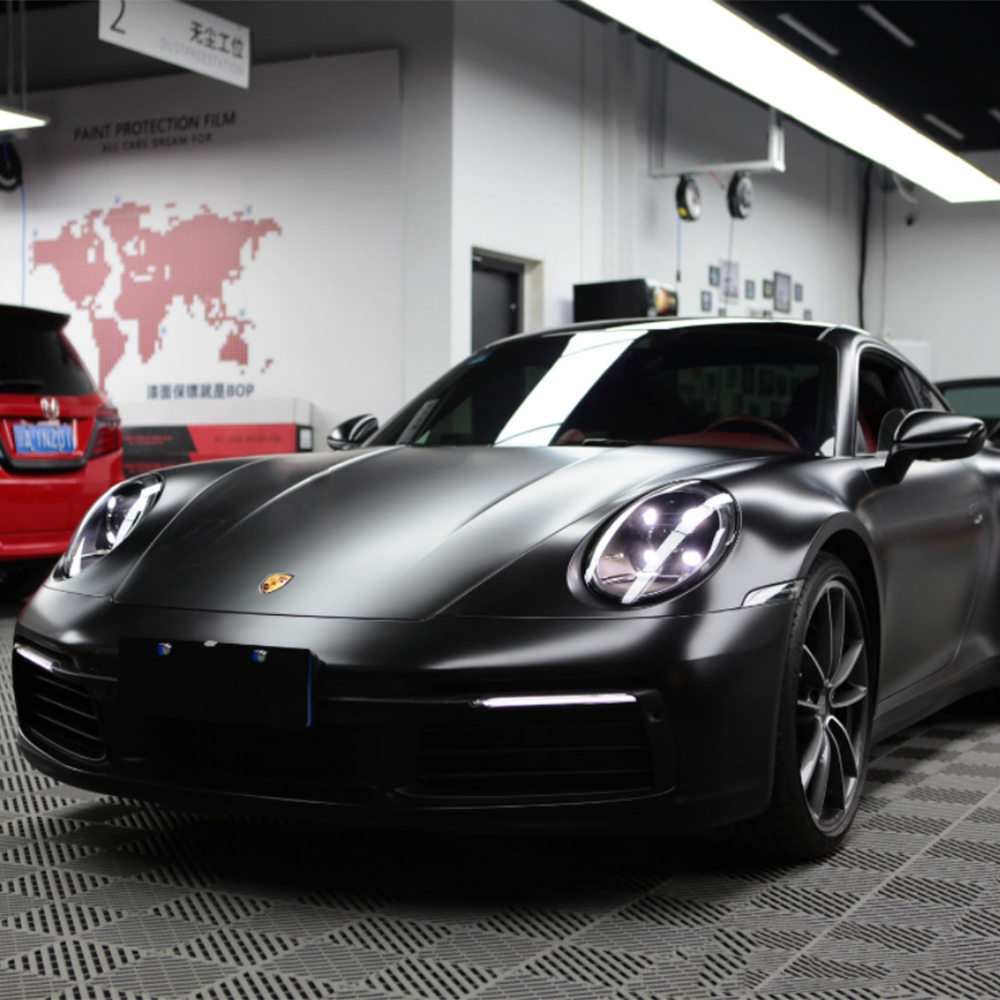 Car Wrap Film Matte Black - Rolo de envoltório de vinil para