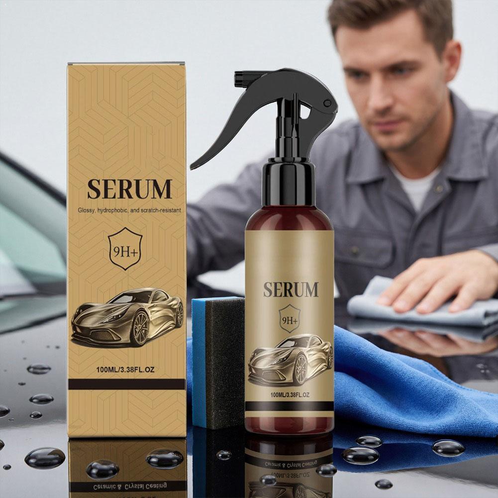 Car Ceramic Coating Kit 9H - Kit de Proteção para Pintura Automotiva