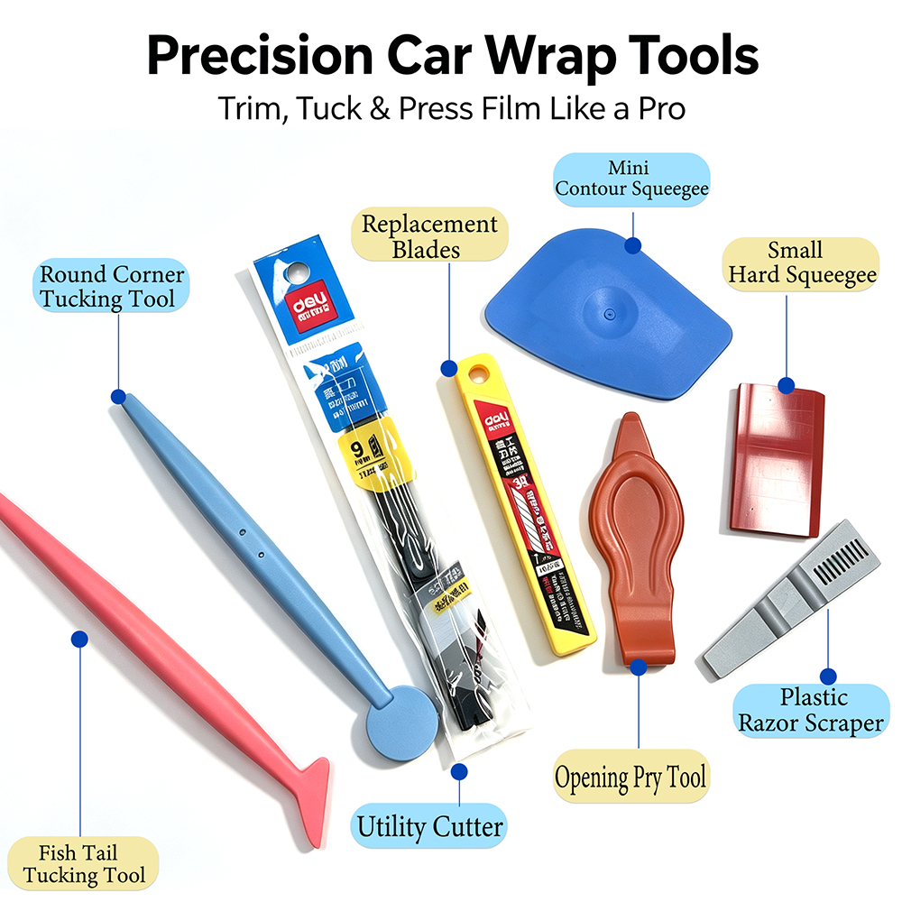 AUTOBRIGHT Kit de Ferramentas  - Ppf Installer Tool Kit Squeegee avaliação e preço