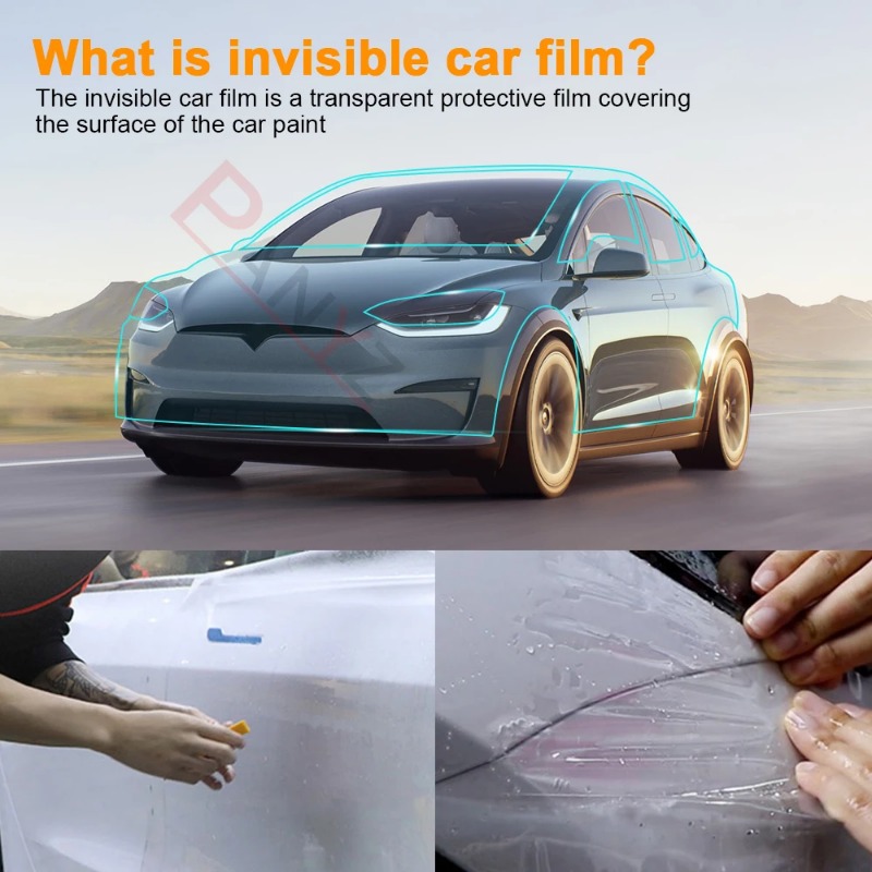 Para tesla modelo x 2016-2021  - Car Paint Protection Film Kit Pre Cut avaliação e preço