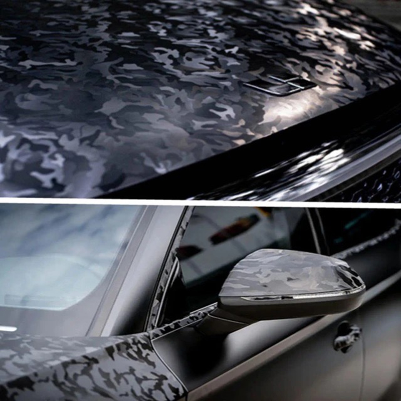 Filme Vinílico Premium Camufla - Car Wrap Film Matte Black avaliação e preço