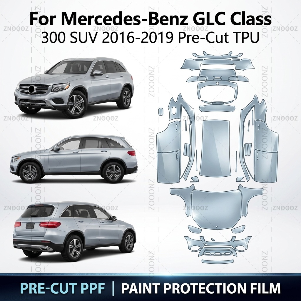 Para Mercedes-Benz GLC Class 3 - Ppf Film Clear Gloss Tpu avaliação e preço