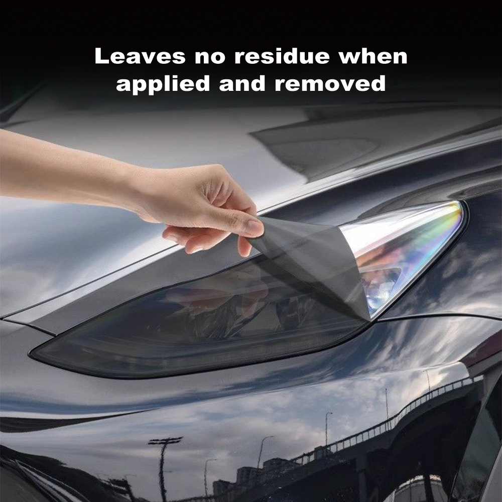 Película Protetora de Farol de - Car Wrap Film Matte Black avaliação e preço