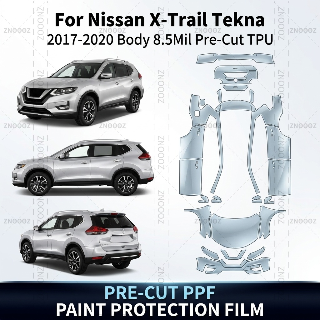 Para Nissan X-Trail Tekna 2017 - Ppf Film Clear Gloss Tpu avaliação e preço
