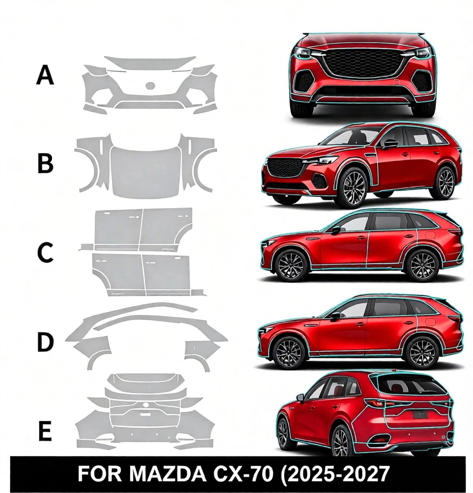 Película de proteção de pintur - Car Paint Protection Film Kit Pre Cut avaliação e preço
