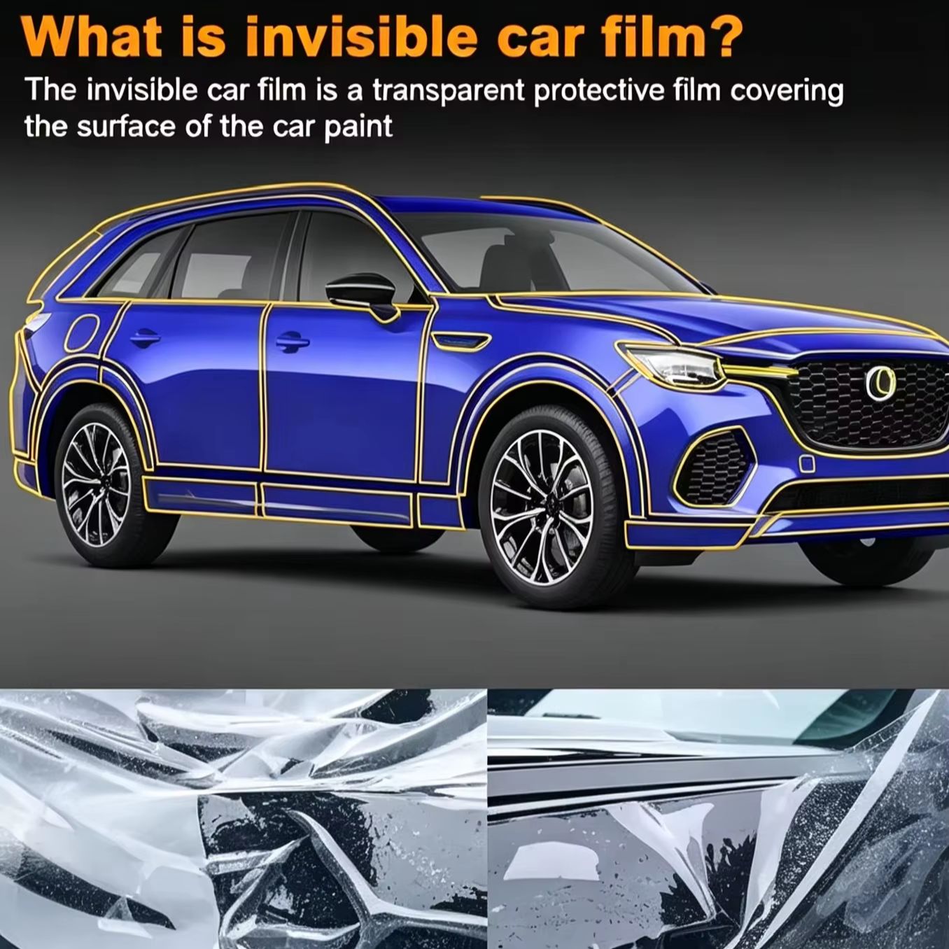 Película de proteção de pintur - Car Paint Protection Film Kit Pre Cut avaliação e preço