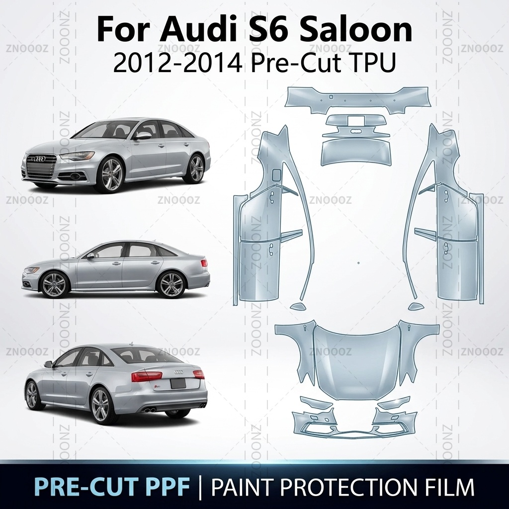 Para Audi S6 Saloon (C7) 2012- - Ppf Film Clear Gloss Tpu avaliação e preço