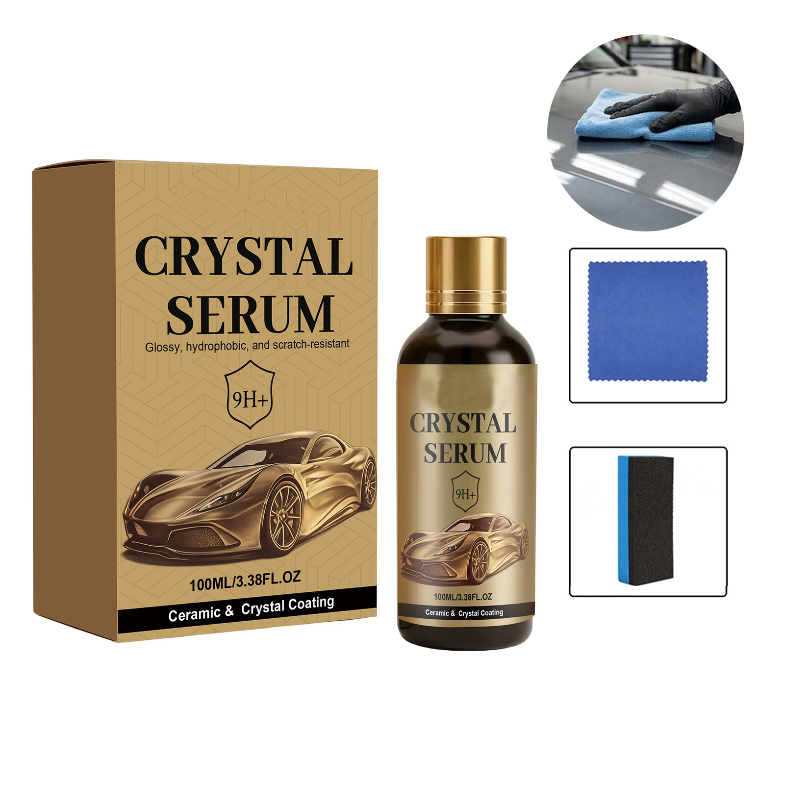 Kit de Revestimento Cerâmico p - Car Ceramic Coating Kit 9H avaliação e preço