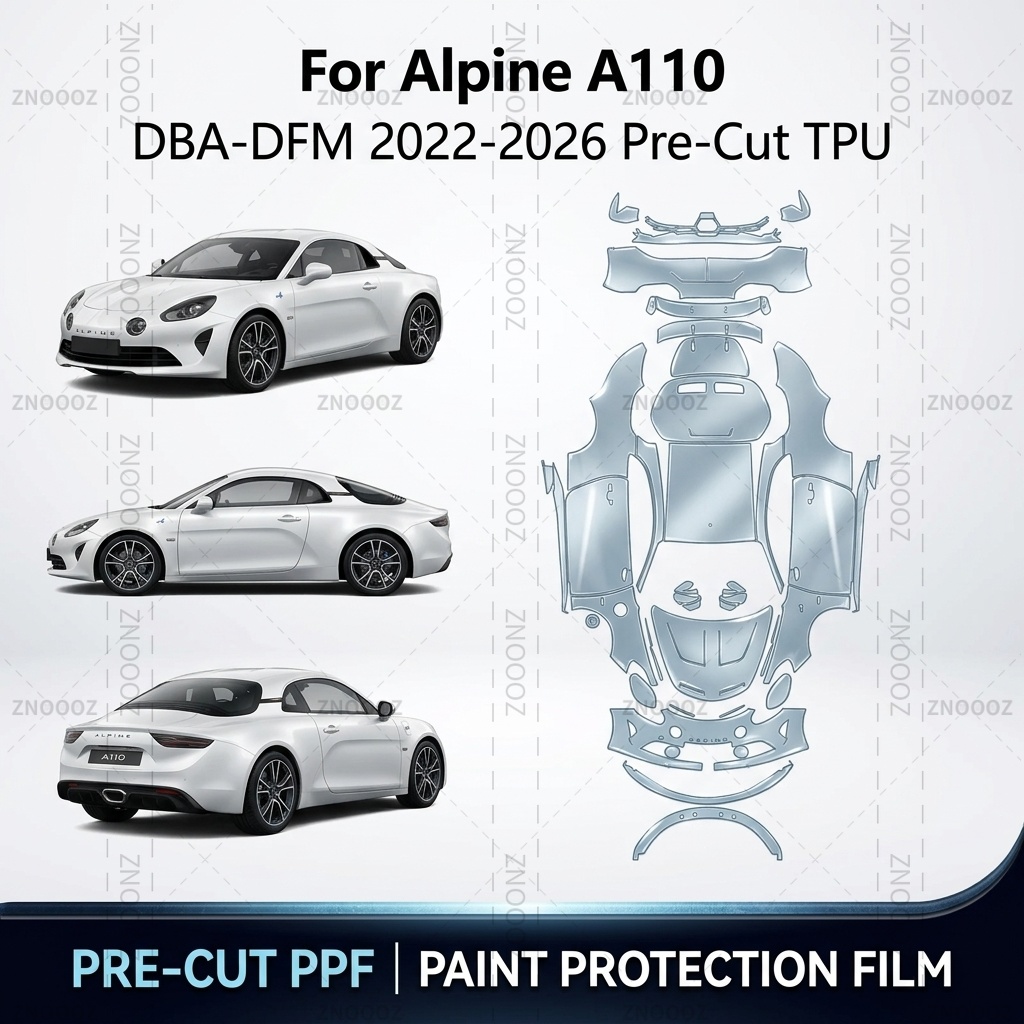 Para Alpine A110 (DBA-DFM) 202 - Ppf Film Clear Gloss Tpu avaliação e preço