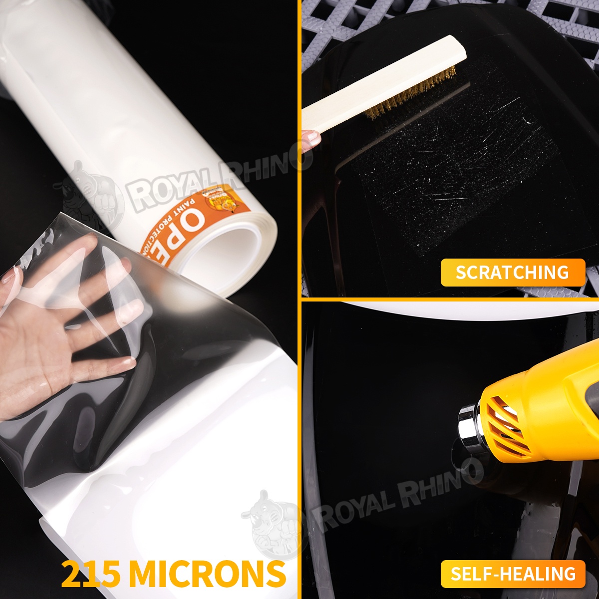 Rolo de 1,52x15M, 8,5mil, Pelí - Paint Protection Film Roll 1.52X15M avaliação e preço