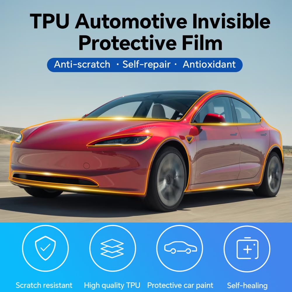Película de Proteção de Pintur - Car Paint Protection Film Kit Pre Cut avaliação e preço